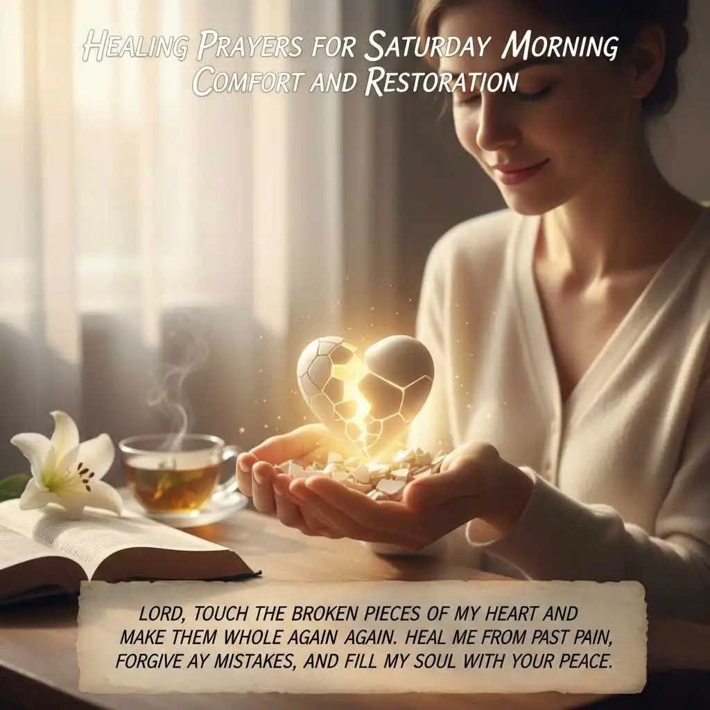 Healing Prayers for Saturday Morning Comfort and Restoration