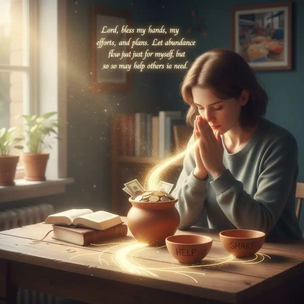 Prayer for Answered Prayers for Financial Blessings