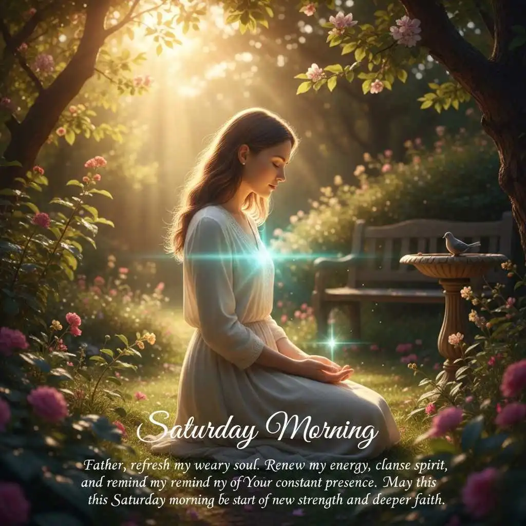 Prayers for Saturday Morning Peace and Renewal