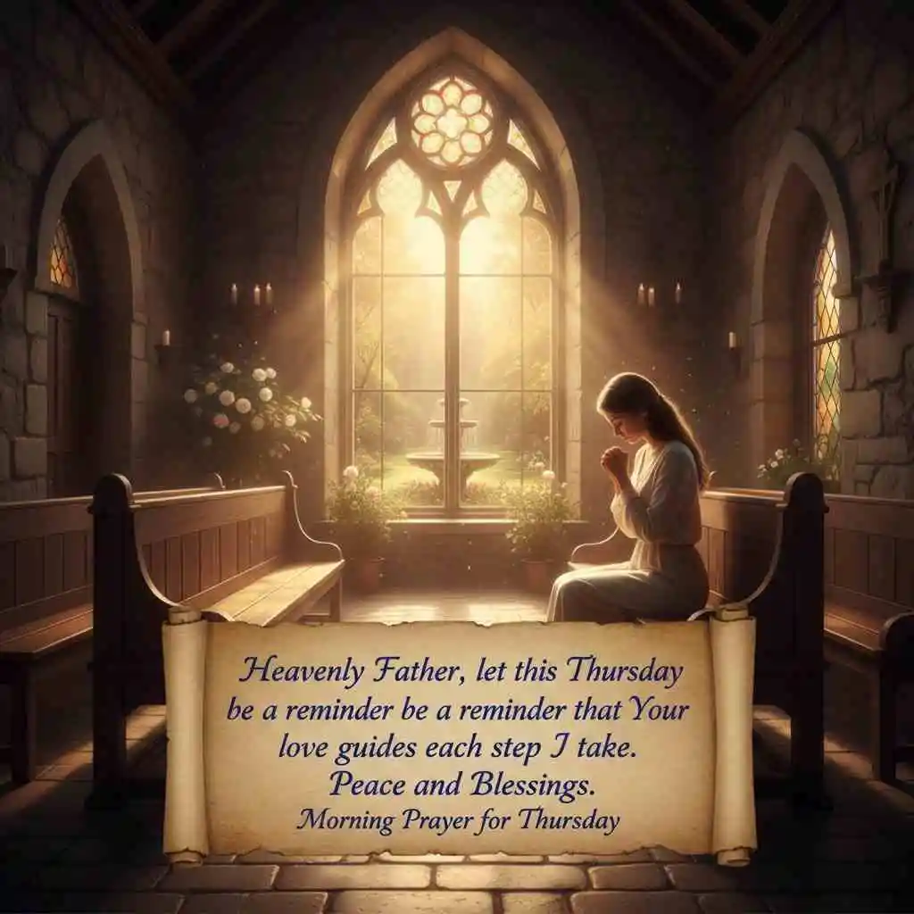 Morning Prayer for Thursday Peace and Blessings