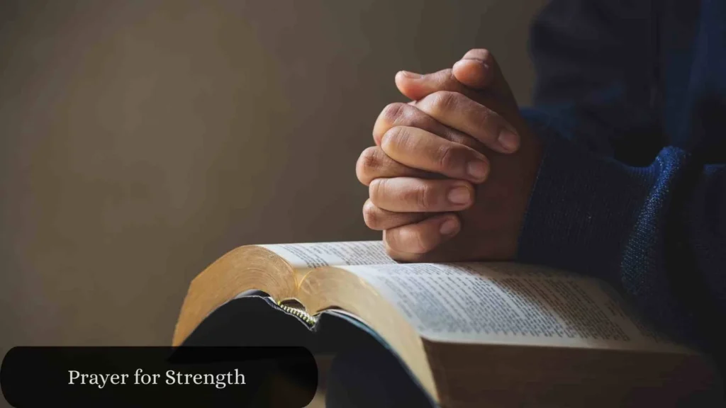 Prayer for Strength 