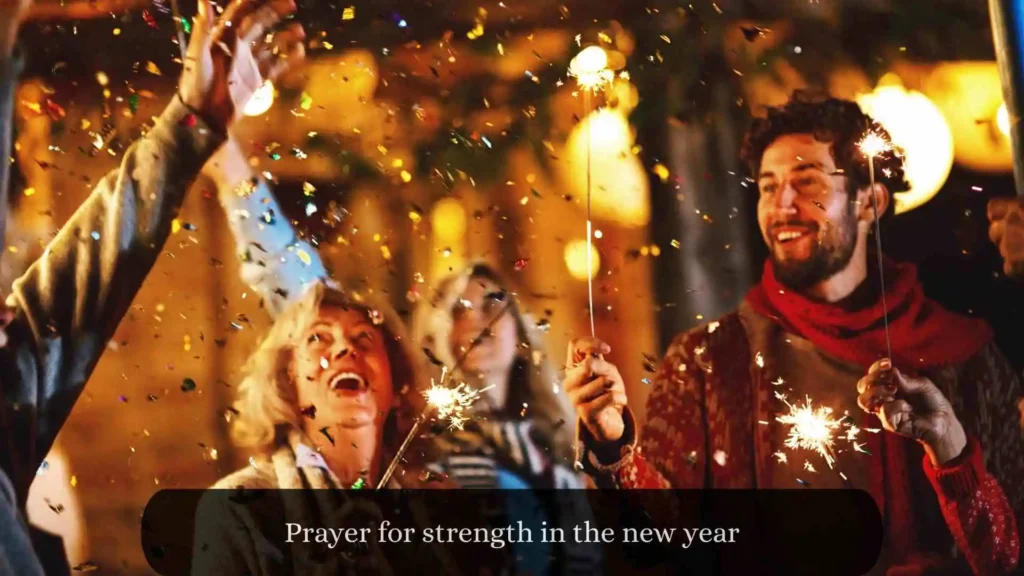 Prayer for strength in the new year