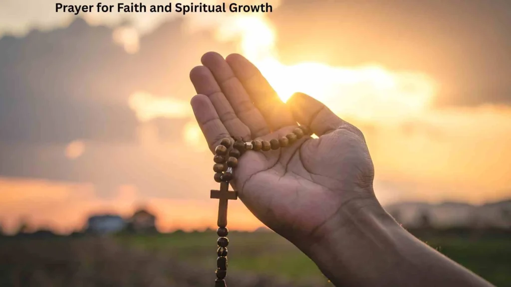 Prayer for Faith and Spiritual Growth