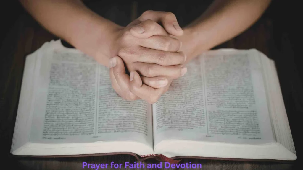 Prayer for Faith and Devotion