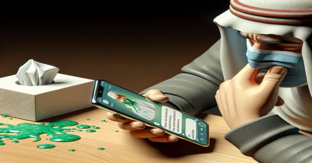 Meaning of what does green snot mean