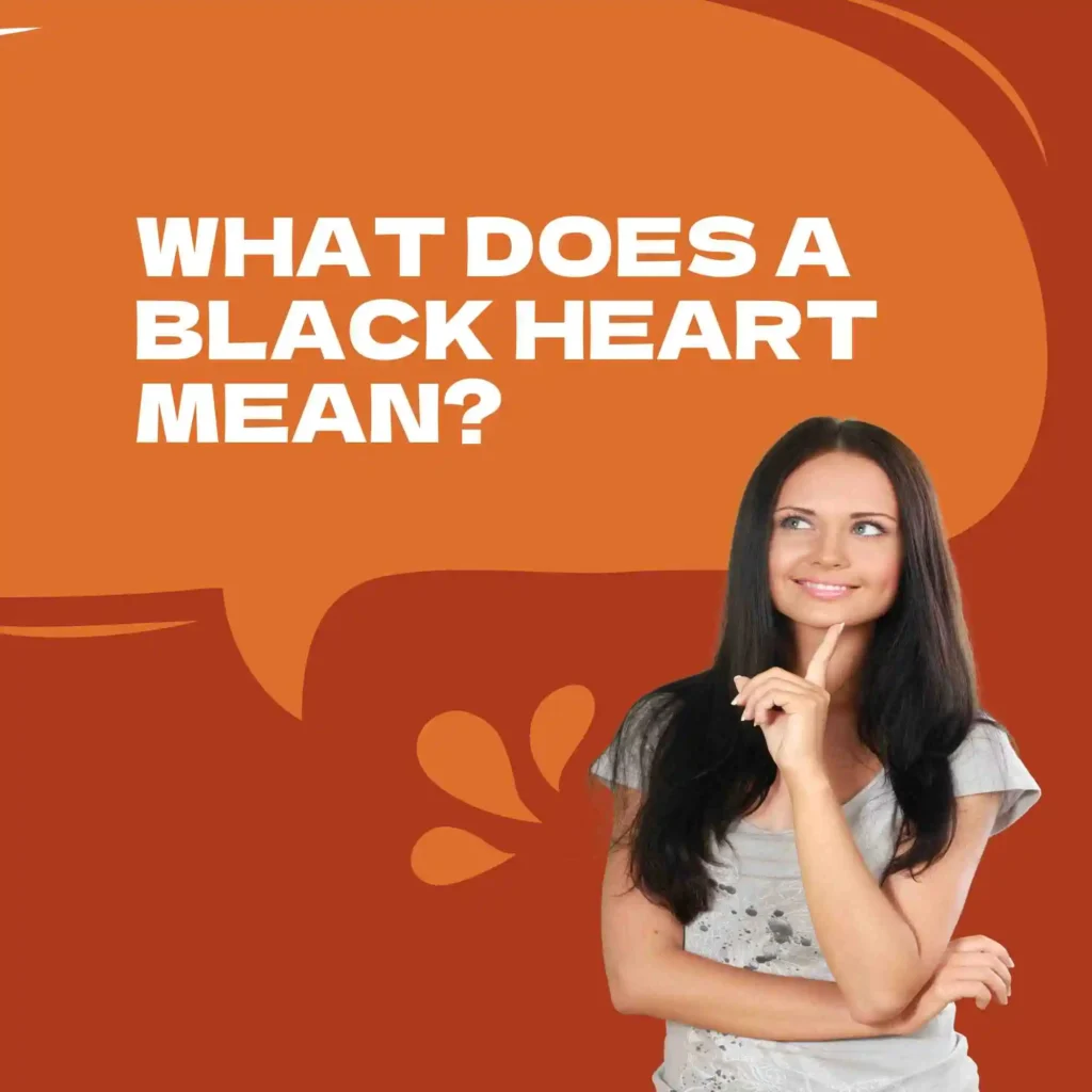 What Does a Black Heart Mean