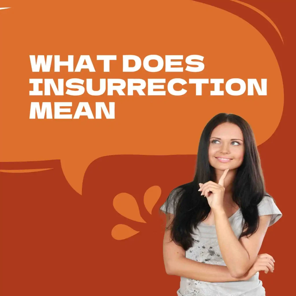 What Does Insurrection Mean