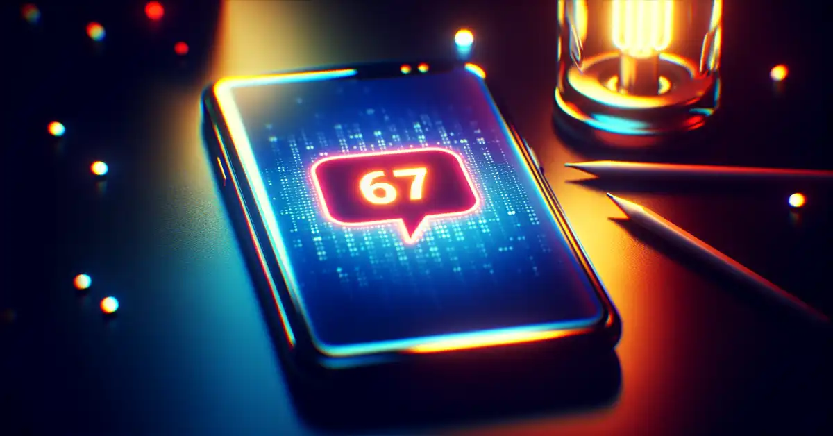 What Does 67 Meaning Slang