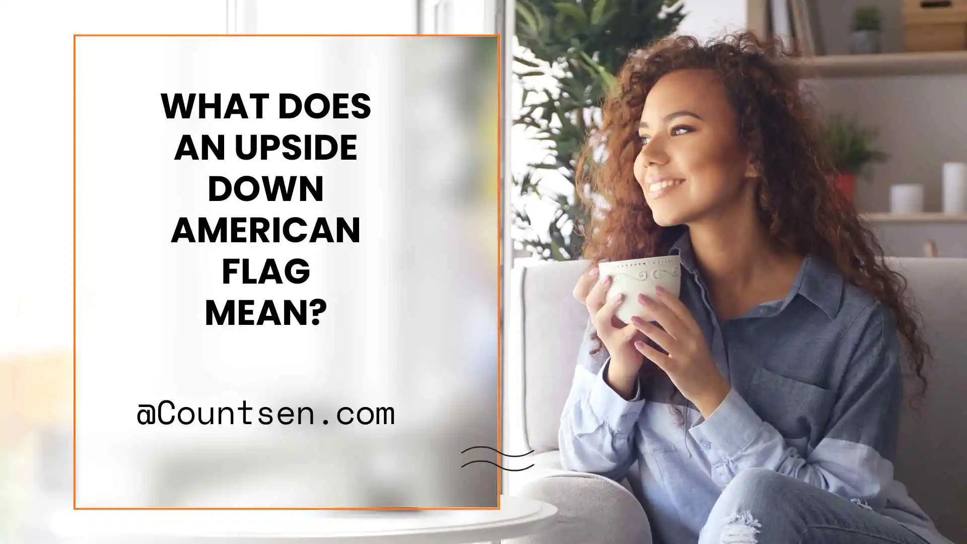what does an upside down american flag mean